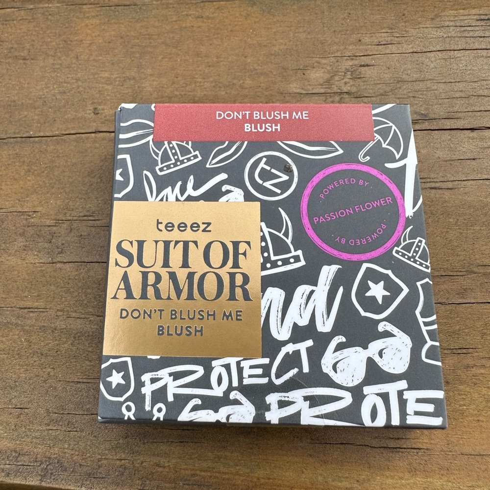 Teeez Cosmetics Suit Of Armor Don’t Blush Me Blush